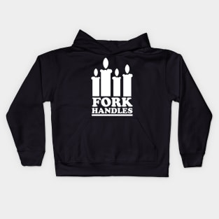 Fork Handles Four Candles Kids Hoodie